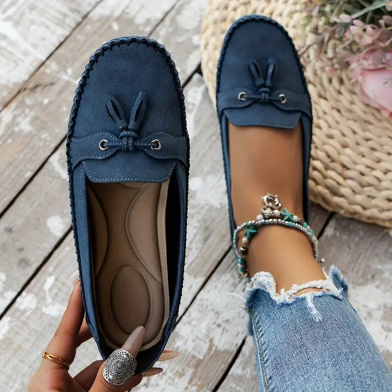 Coastal Comfort – Moccasin-Style Loafers